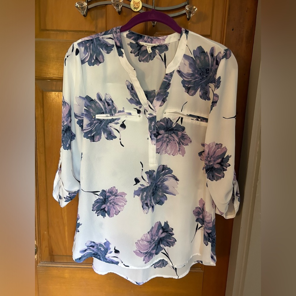 Lightweight Floral Summer Blouse